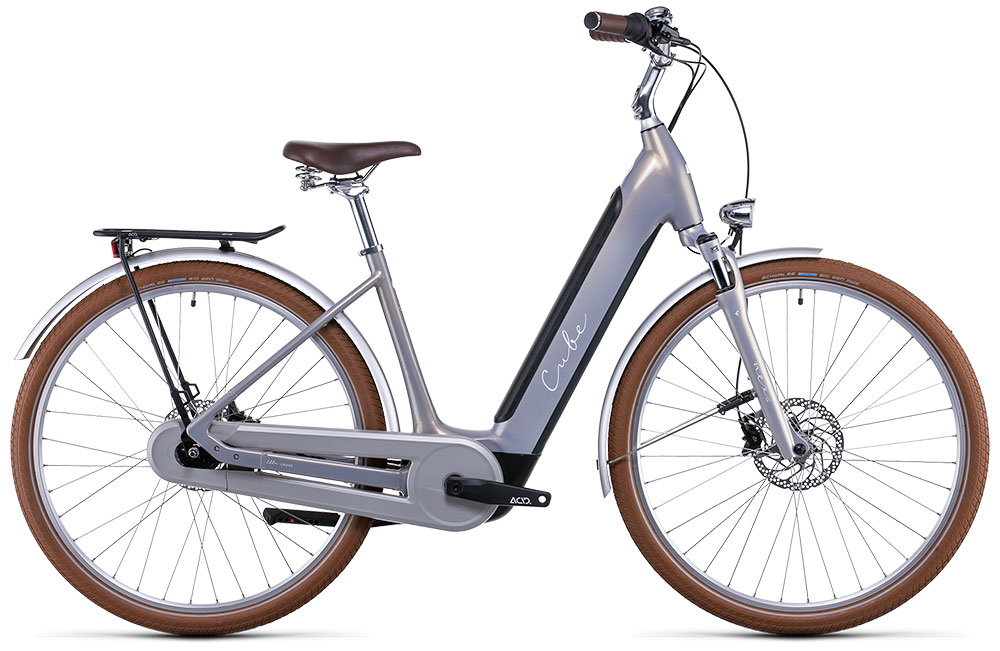 Cube Ella Cruise Hybrid 500 Easy Entry pearlysilver´n´white Cube Ella Cruise Hybrid 500 Easy Entry pearlysilver´n´white