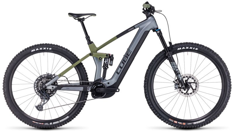 Cube Stereo Hybrid 140 HPC TM 750 flashgrey´n´olive Cube Stereo Hybrid 140 HPC TM 750 flashgrey´n´olive